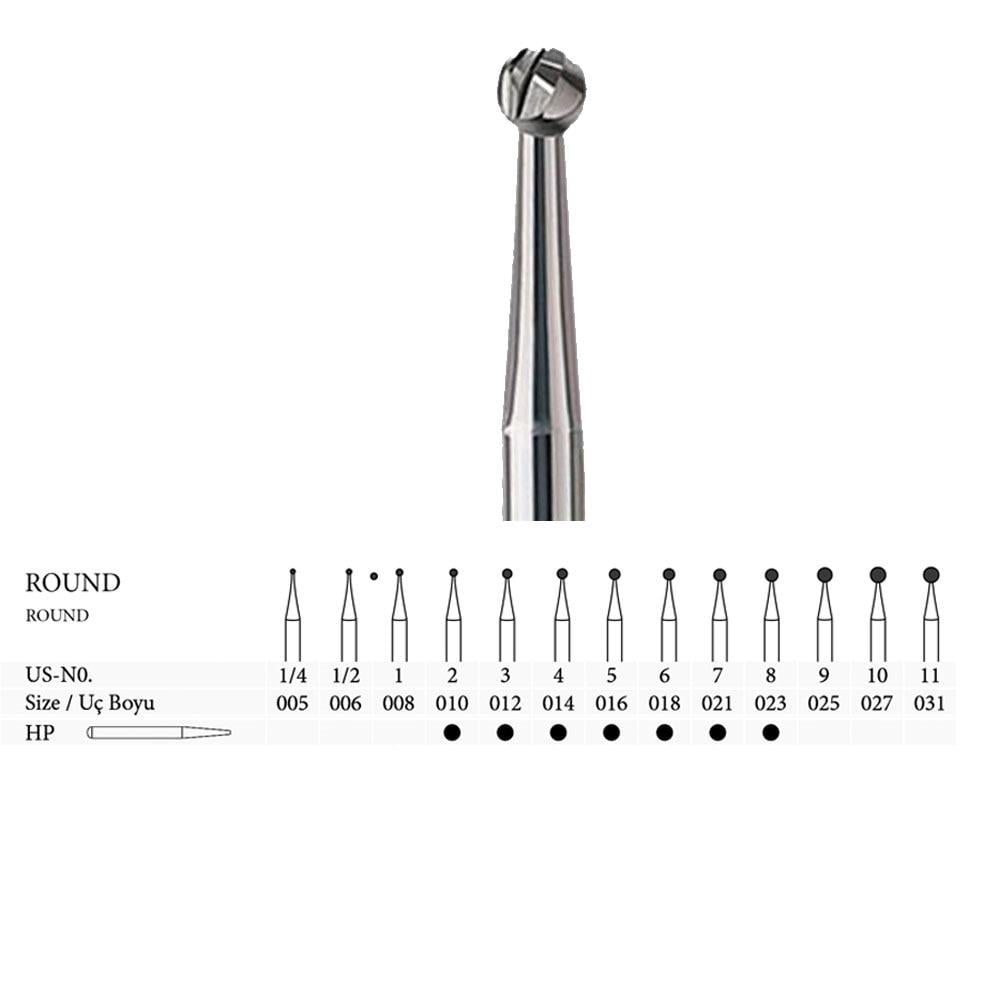 CARBİDE PİYASEMEN FREZİ HP-1008