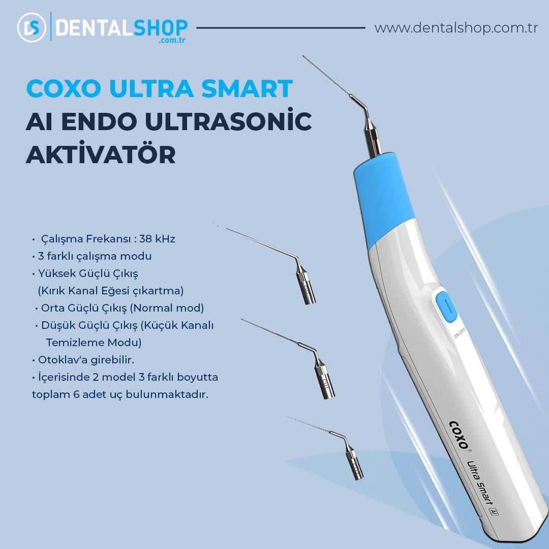 COXO ULTRA SMART AI ULTRASONİK ENDO AKTİVATÖR