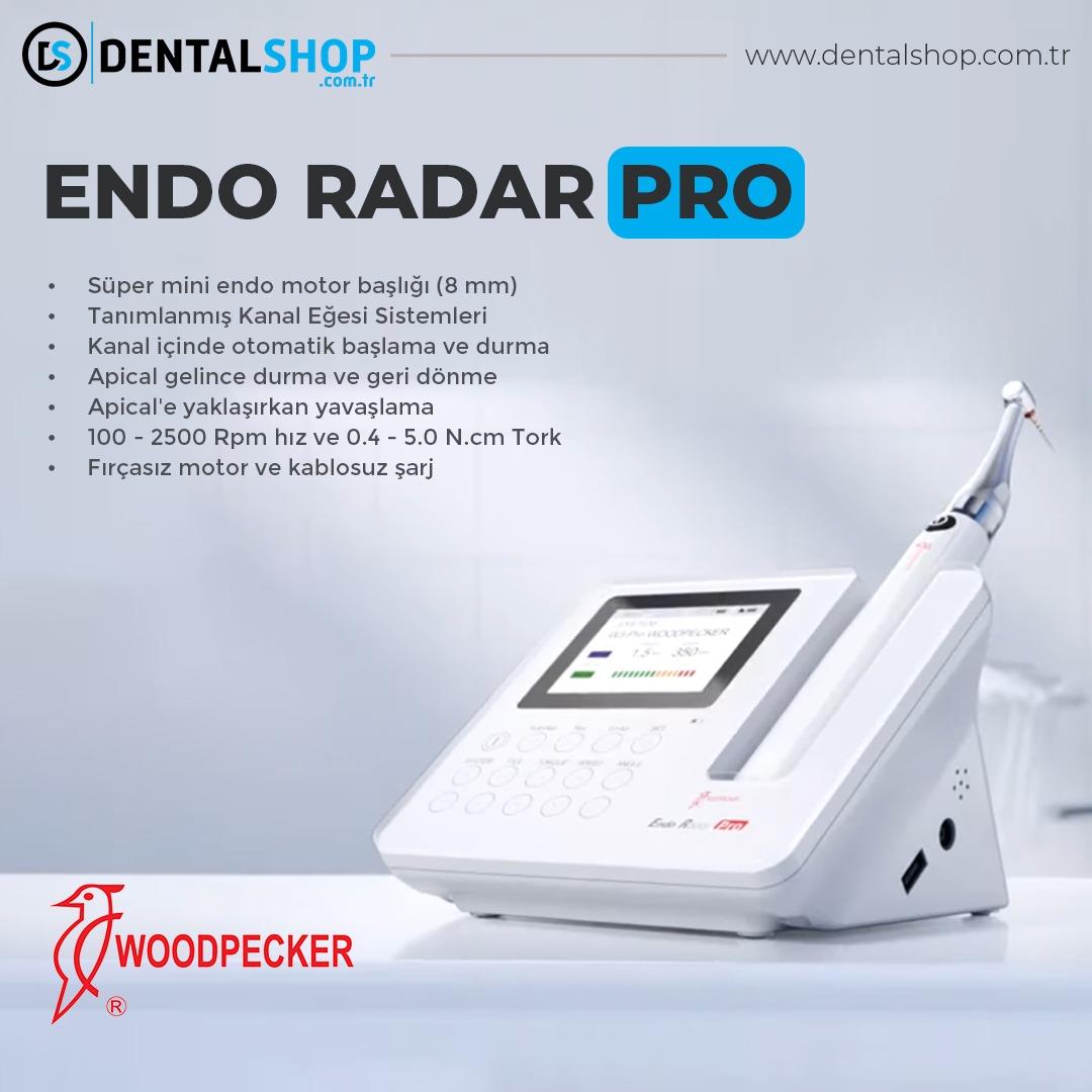WOODPECKER ENDO RADAR PRO (APEX LOCATORLÜ KABLOSUZ ENDO MOTOR)