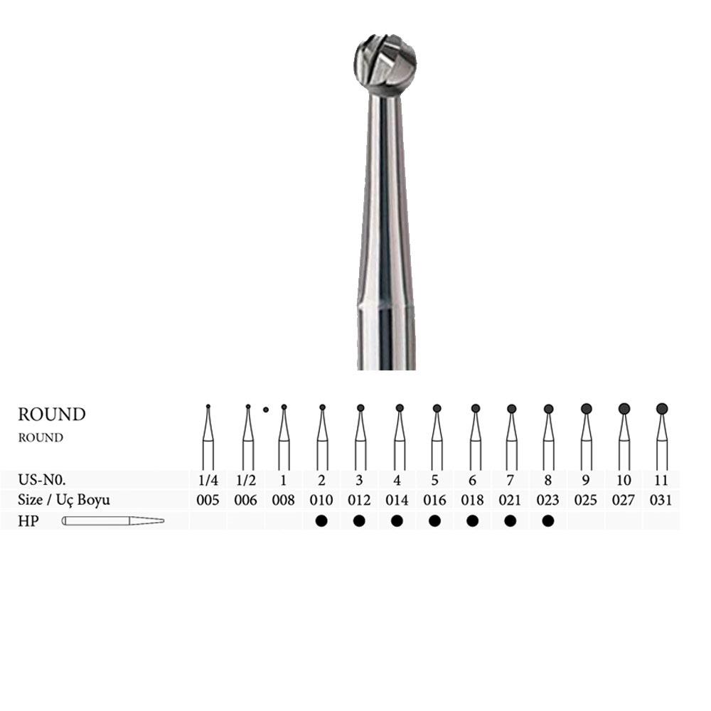 CARBİDE PİYASEMEN FREZİ HP-1008