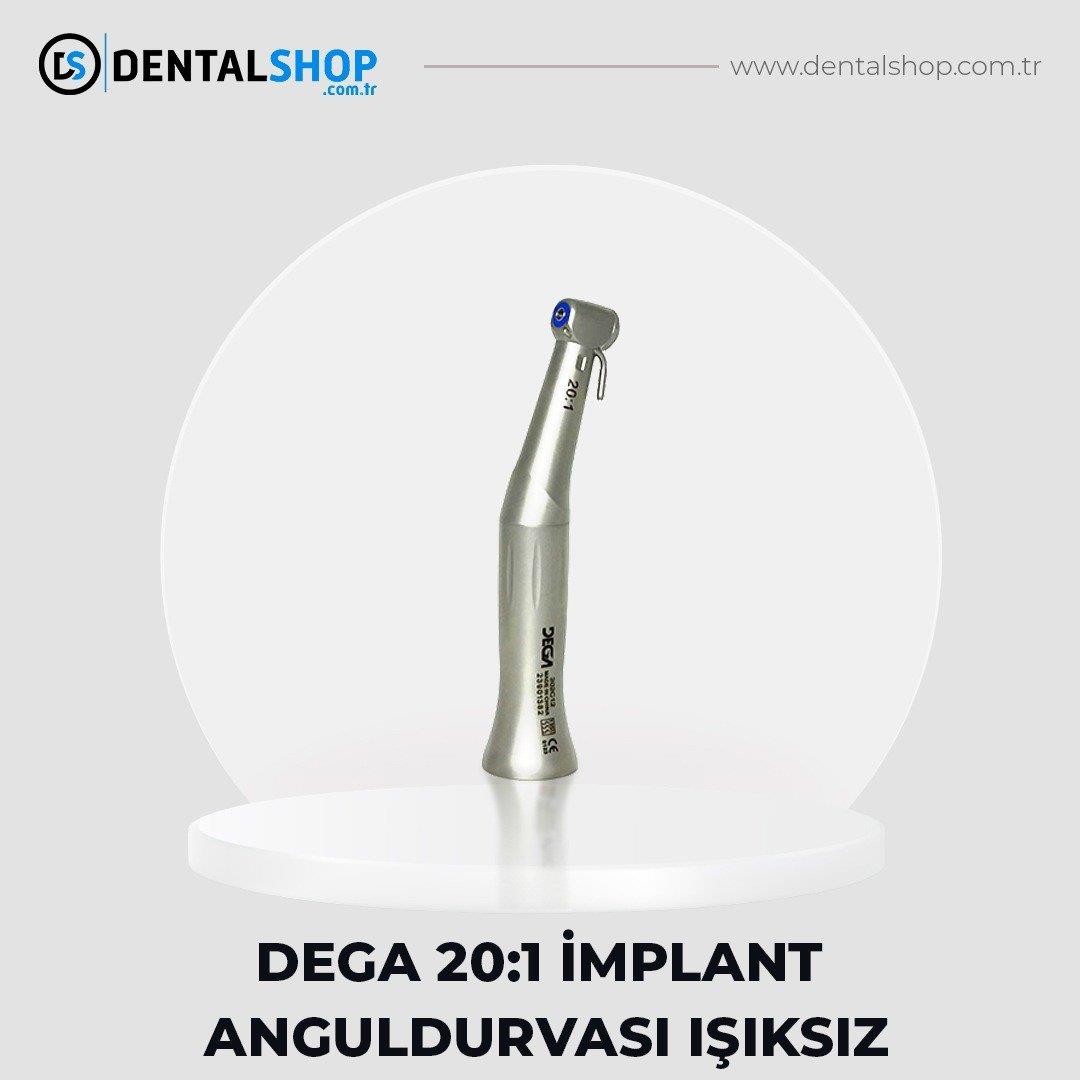 DEGA B 20:1 PUSH BUTTON İMPLANT ANGULDURVASI