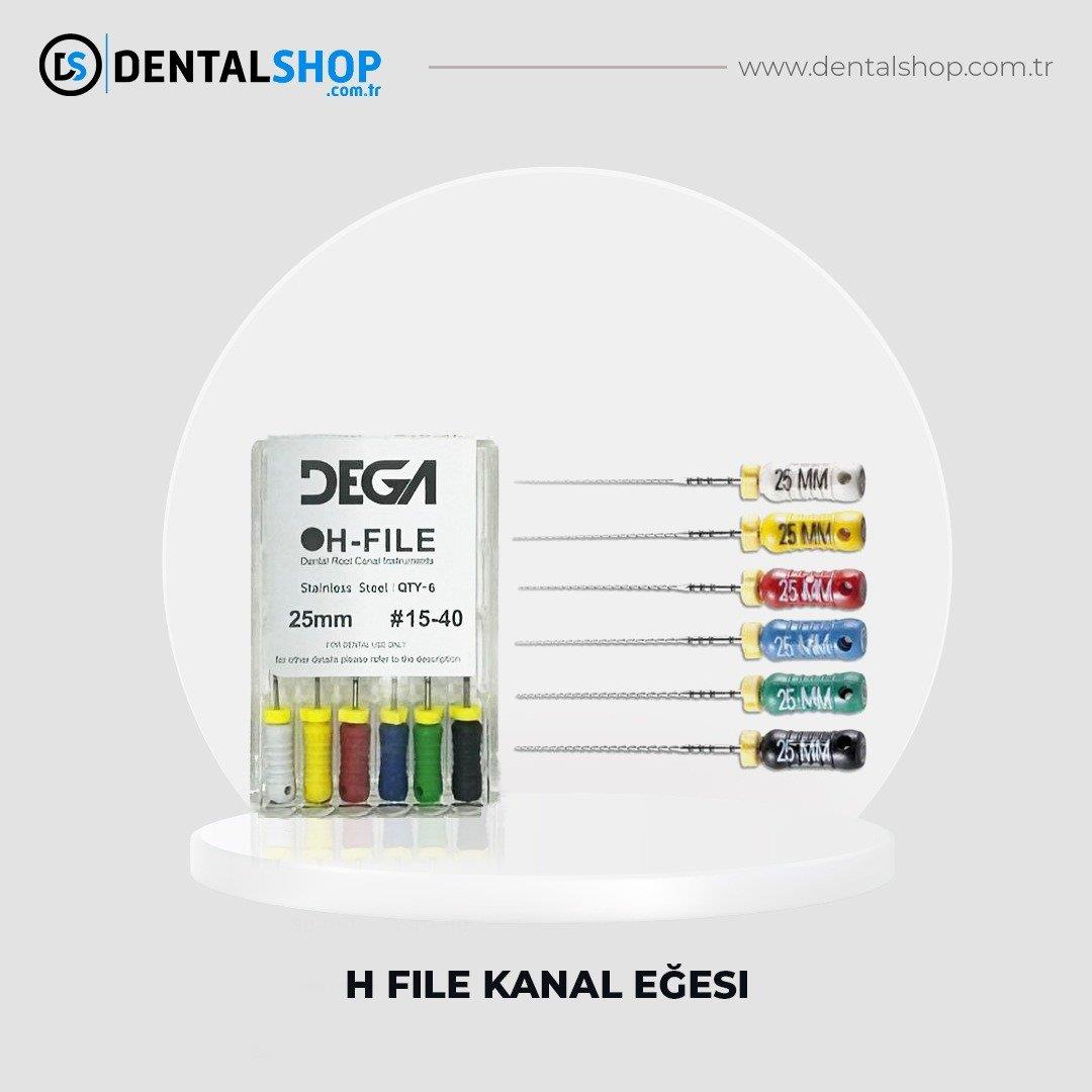 DEGA L25 MM H FİLE KANAL EĞESİ
