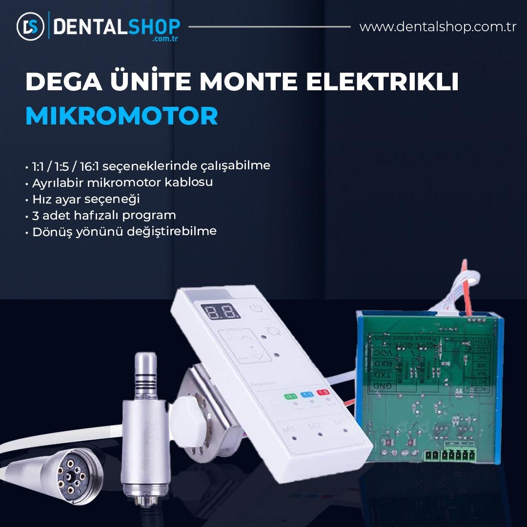 DEGA ÜNİTE MONTE ELEKTRİKLİ MOTOR