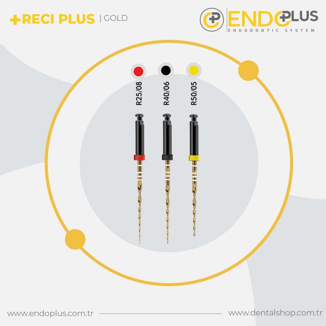 ENDOPLUS RECI PLUS GOLD ASORTİ 25 MM  KANAL EĞESİ