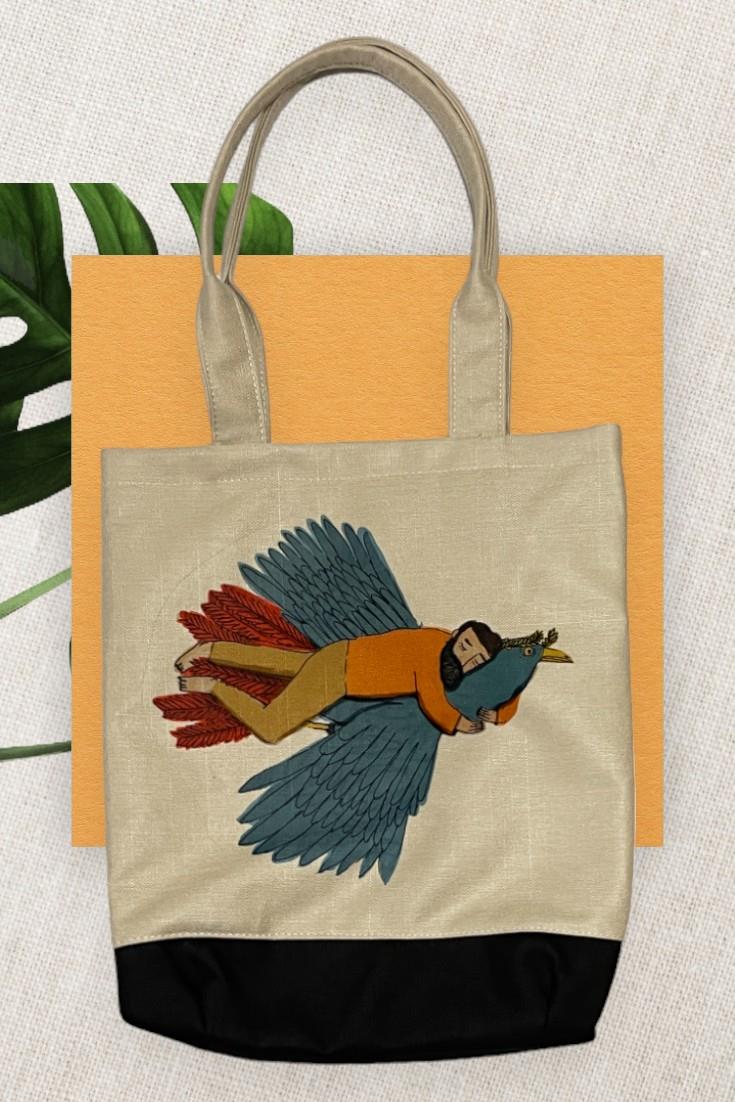 Day Bag - Mavi Kanatlı Yolculuk