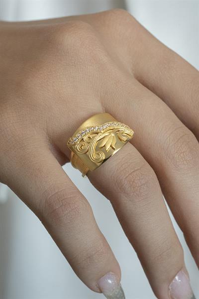 Zargold Altın Yüzük Sarı