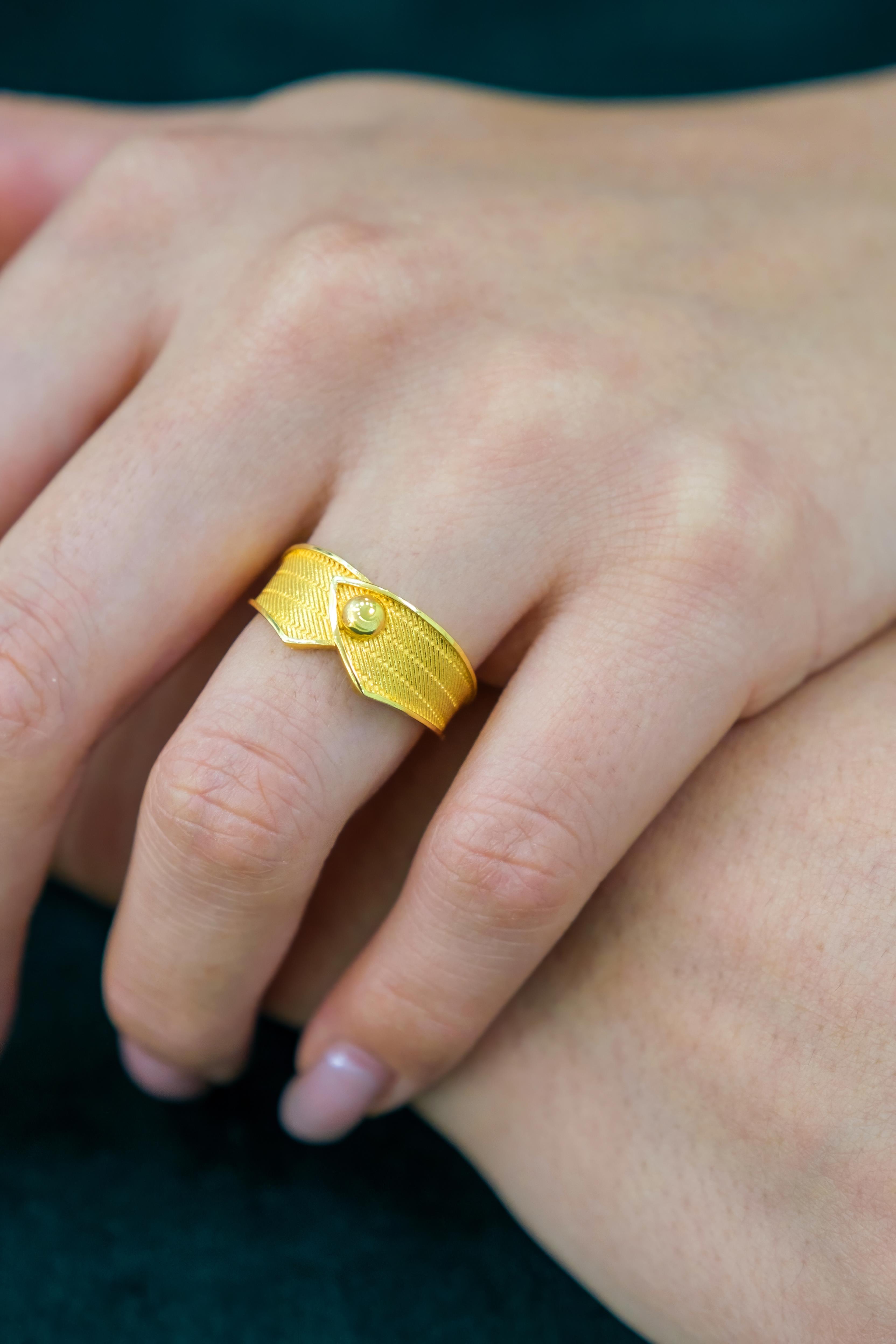 14 Ayar Altın Yüzük