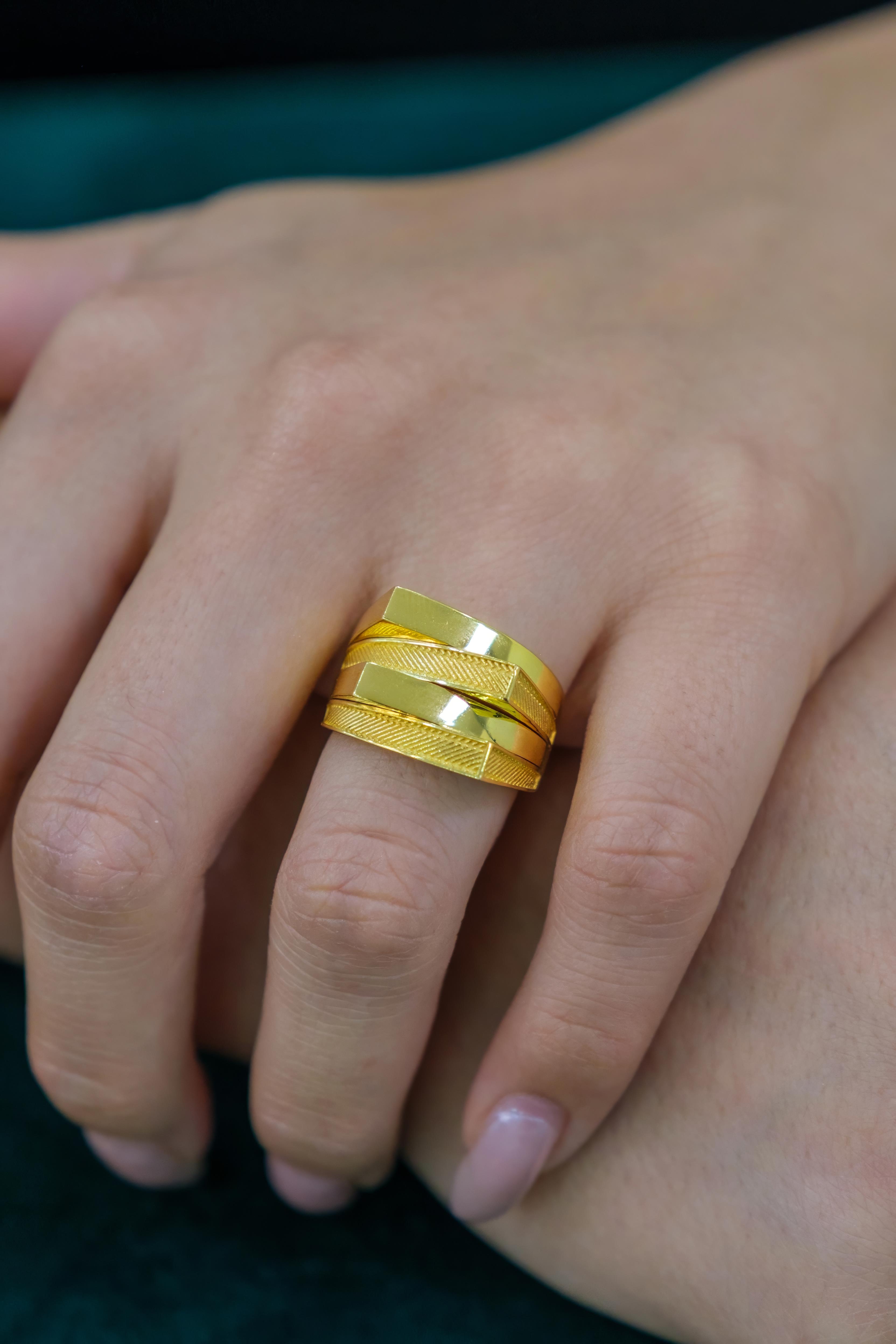 14 Ayar Altın Yüzük