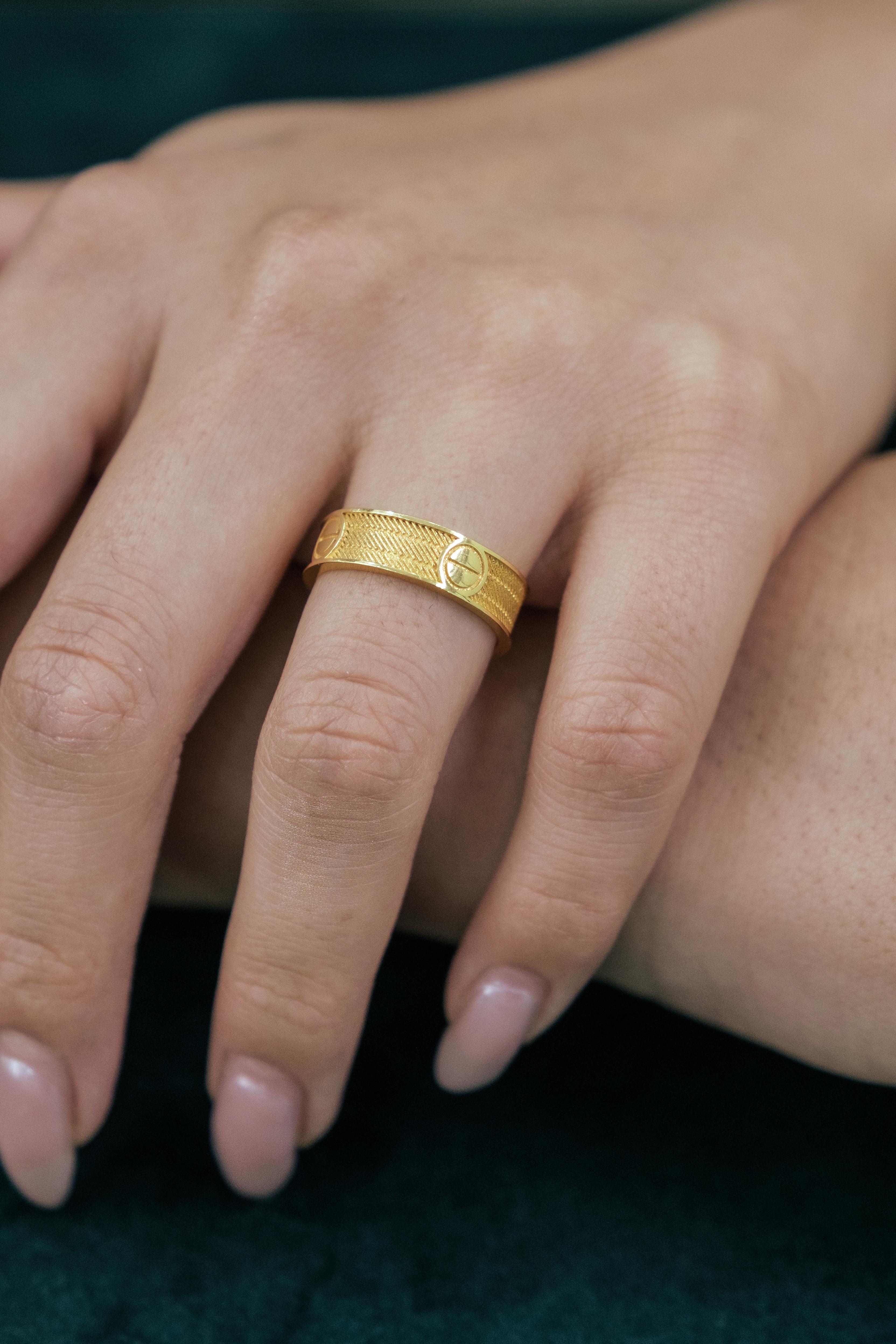 14 Ayar Altın Yüzük