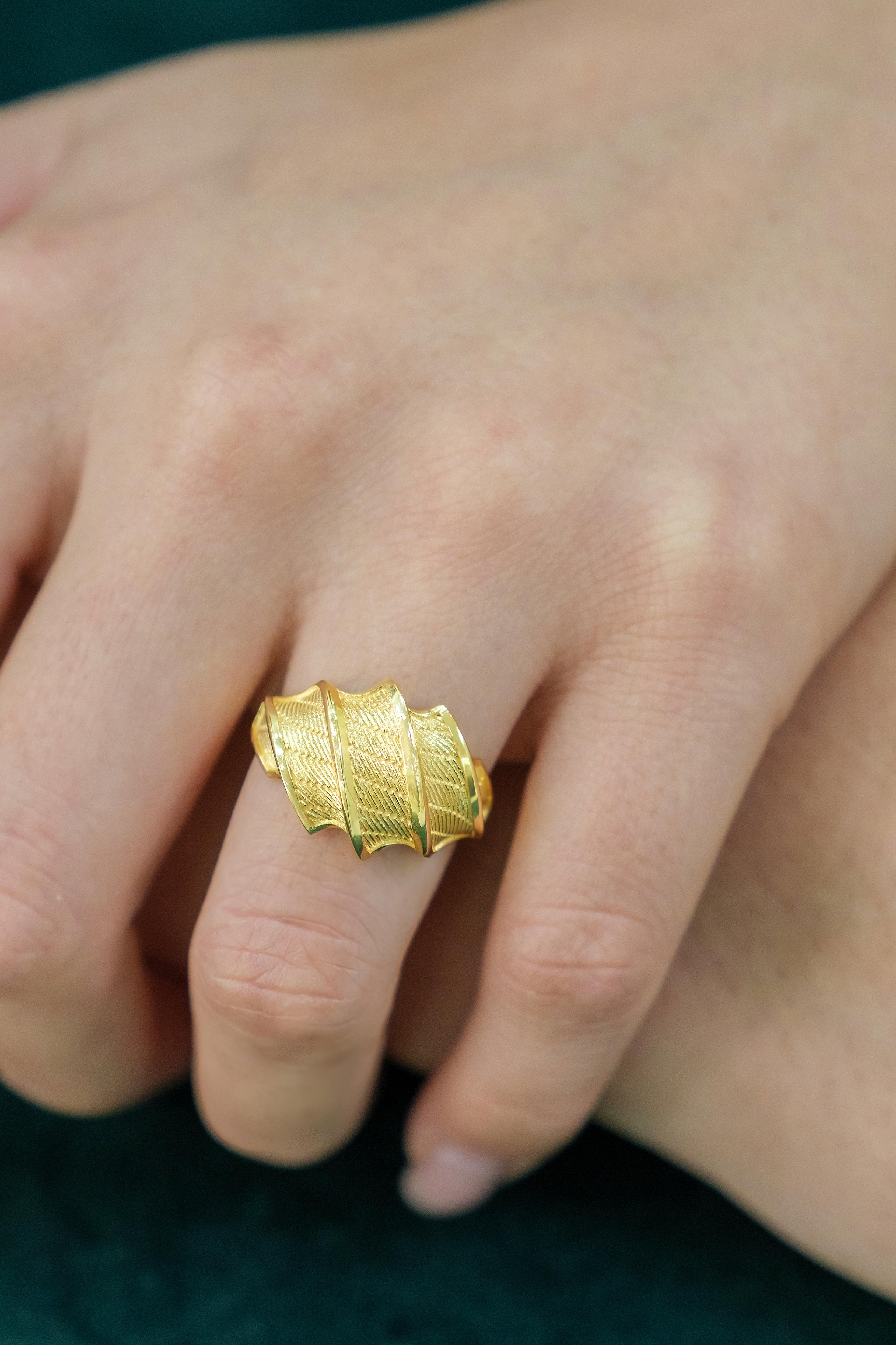 14 Ayar Altın Yüzük