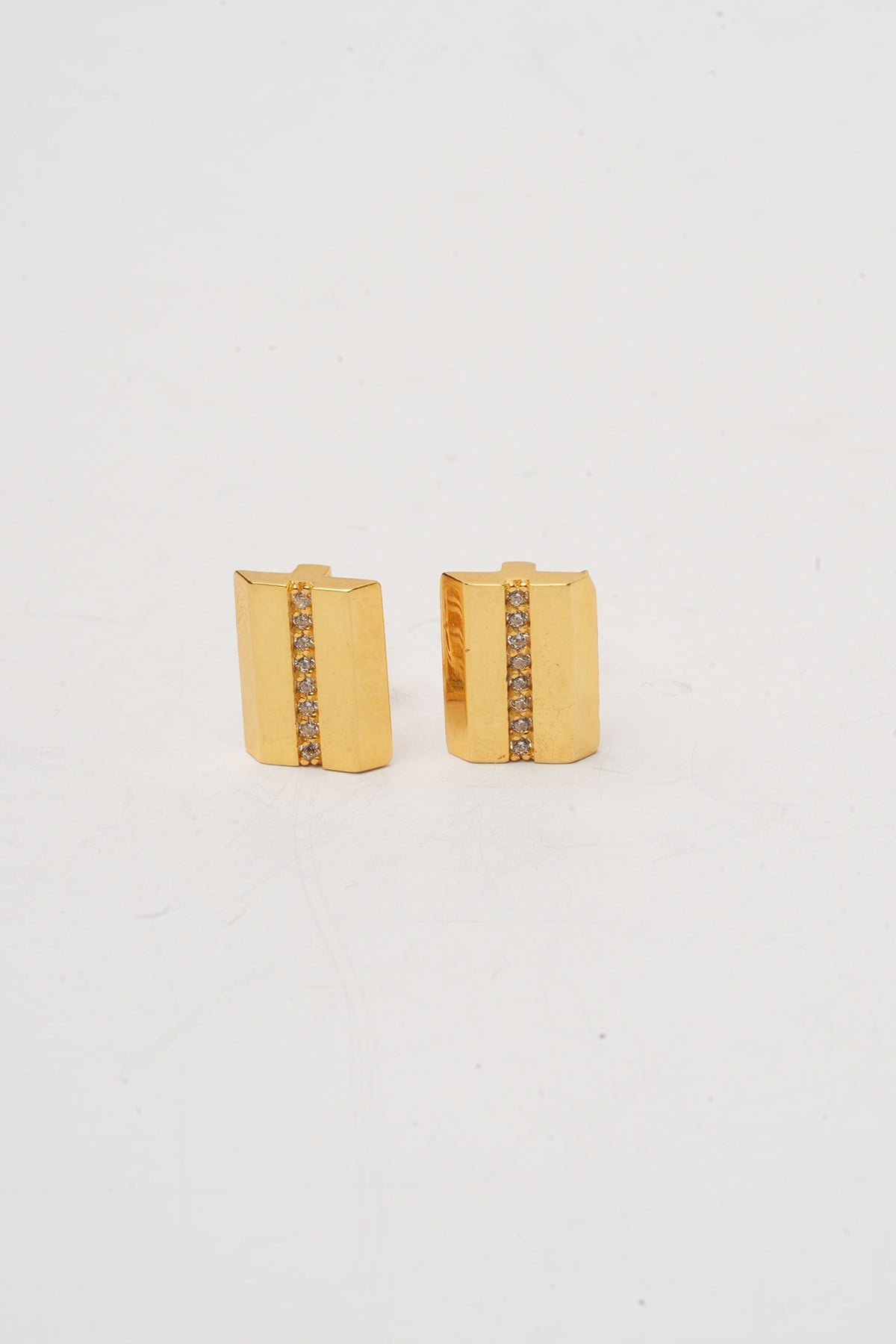 LINEA Küpe / 14 Ayar Altın