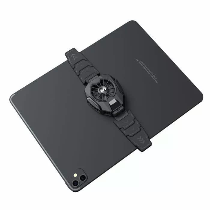 Ally Mobile MEMO DL05T Dijital Göstergeli Tablet Soğutucu Gamer Oyuncu Radyatör Soğutma Fanı SİYAH