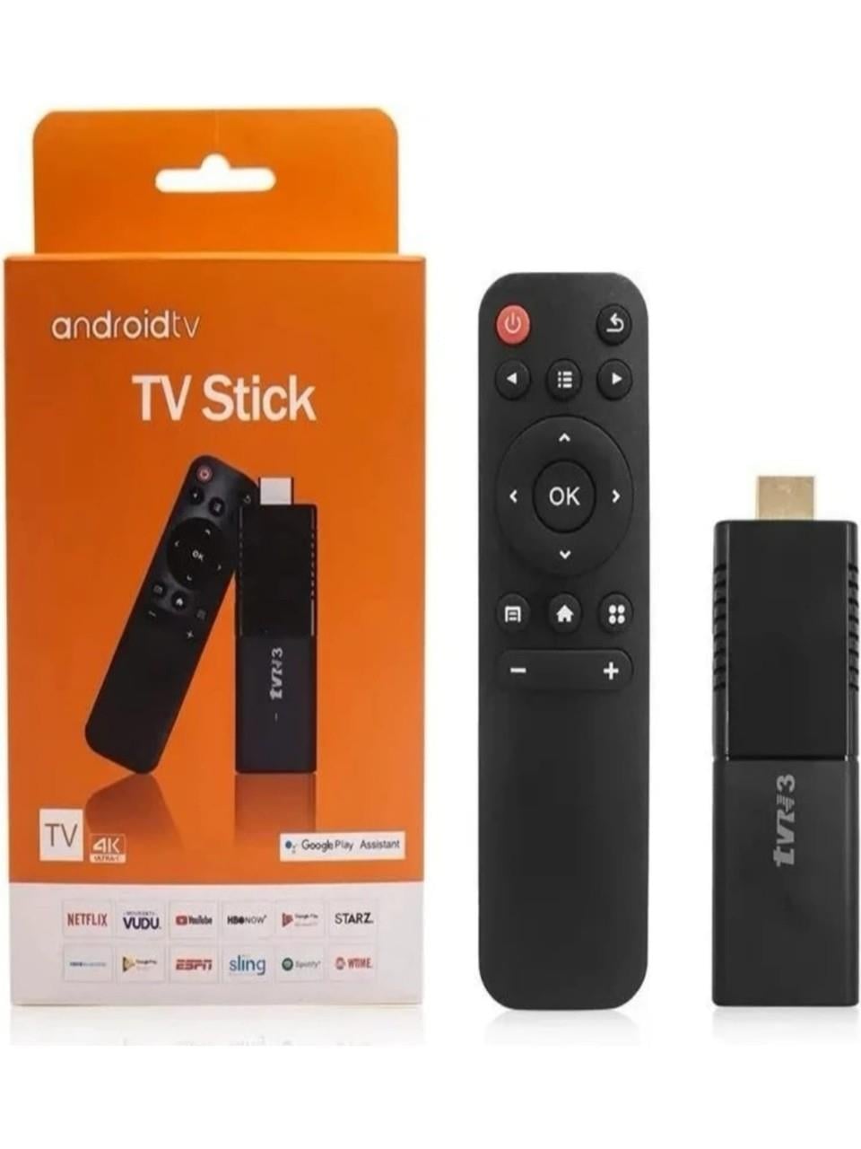 FTS Tvr3 Tv Stick 1080P 4K Android 12.1 + 16GB Wifi Akıllı Medya Oynatıcı Tv Stick
