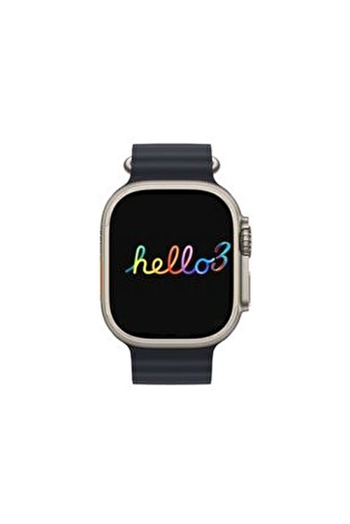 Hello Watch 3 Akıllı Saat | 2.04” AMOLED Ekran | 4GB Dahili Hafıza | Bluetooth Arama | NFC | IP68 Suya Dayanıklı