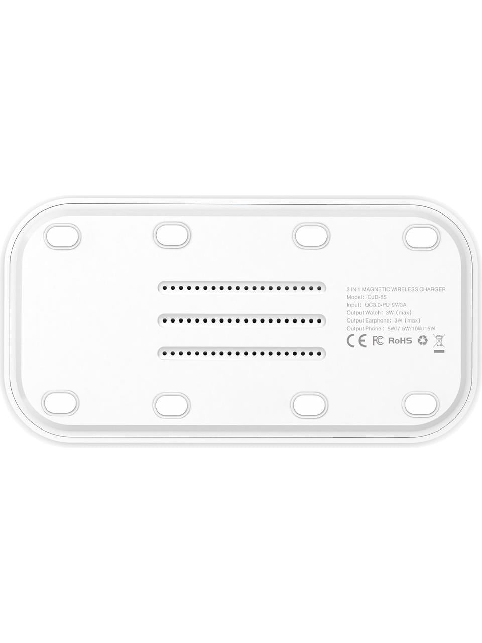 İXtech Manyetik Kablosuz Şarj Standı 3'lü 15W - Ix-Hc3