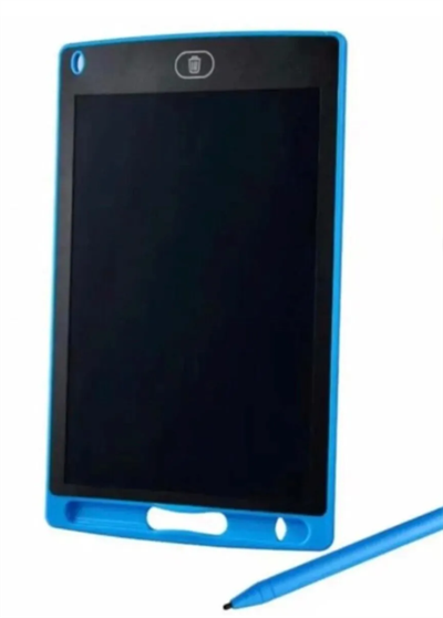 bizimevde 8.5 Inç Lcd Digital Çocuk Yazı Çizim Tableti - Mavi