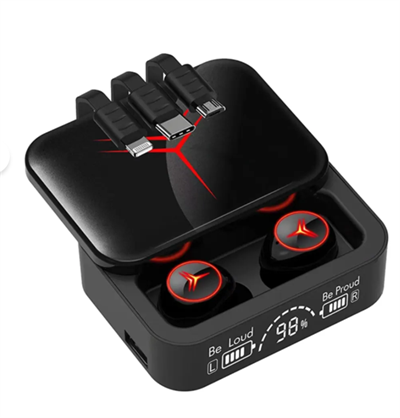 BYRTECH Earbuds Tws M88 Plus Powerbank Kutulu Dijital Göstergeli Bluetooth Kulaklık