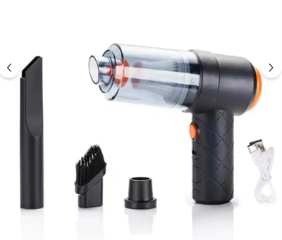 Gold Orion Hem  Tozları Üfleyen Hem Tozları Çeken Araba, Pc klavye vb İçin Şarjlı Süpürge