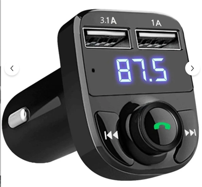 obrigado Tüm Araçlara Uyumlu Fm Transmitter Bluetooth Radyo Araç Kiti Çakmaklık Şarj Soketi