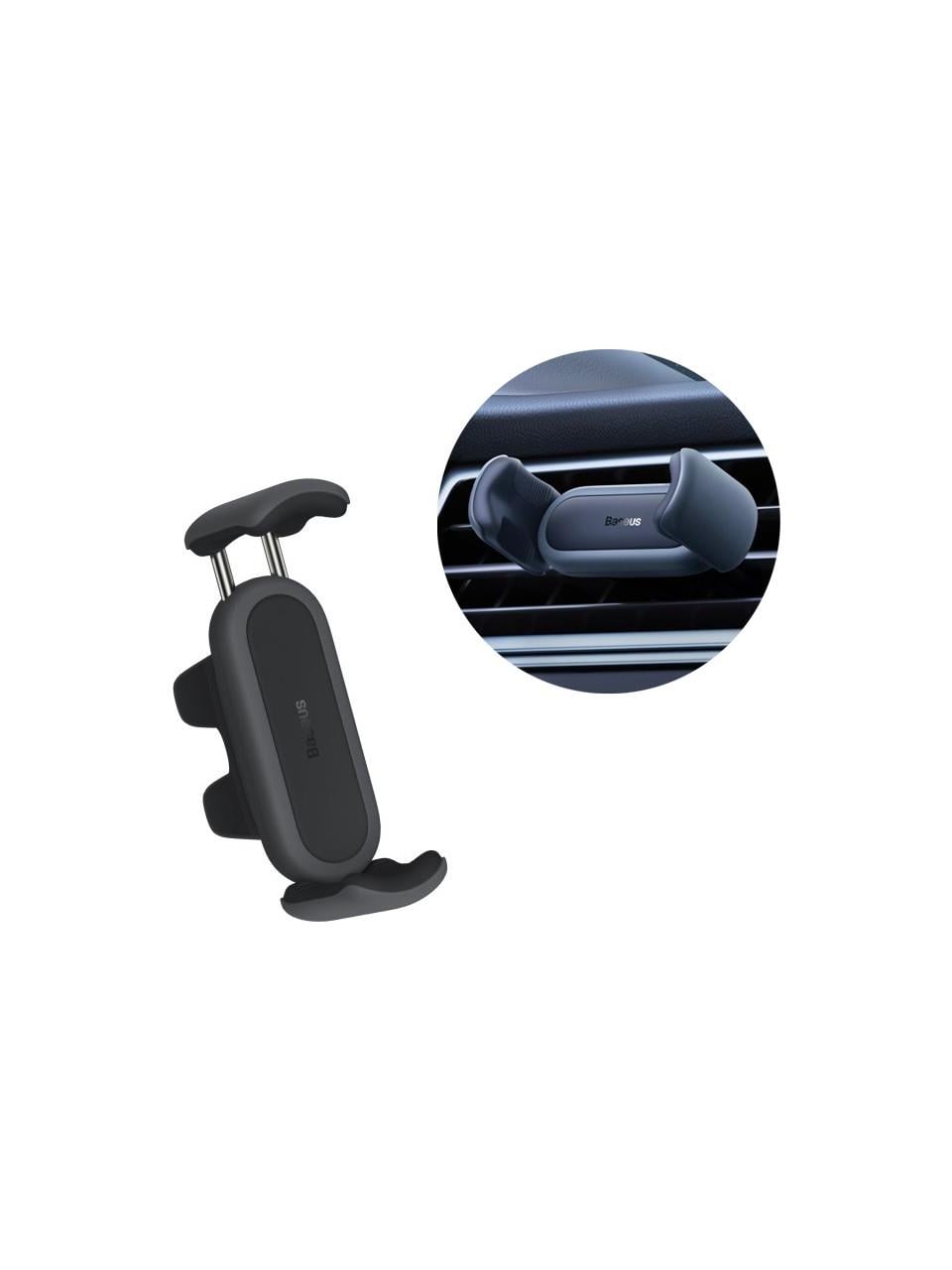 Baseus Steel Cannon 2 Araç Klima Havalandırma Bölmesi Yaylı Araç Telefon Tutucu