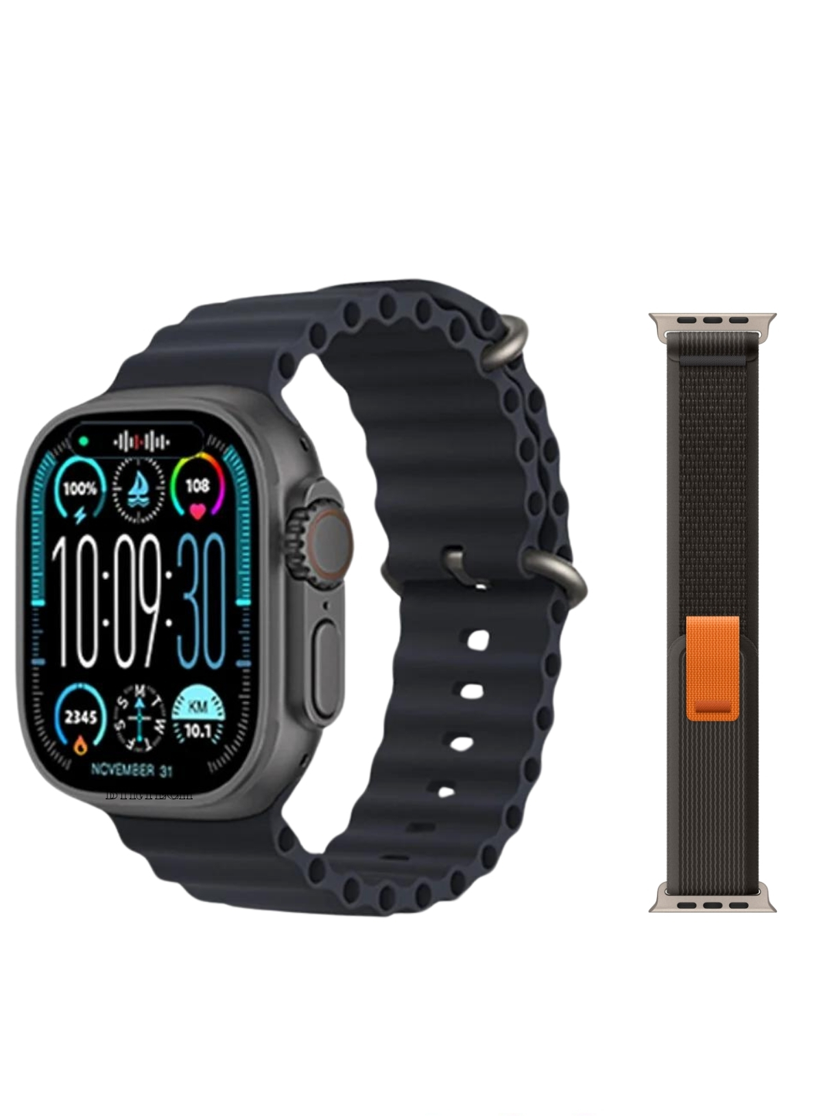 HK9 Ultra 2 Akıllı Saat | 2.2” AMOLED Ekran | Bluetooth Arama | Çoklu Spor Modu | IP68 Suya Dayanıklı