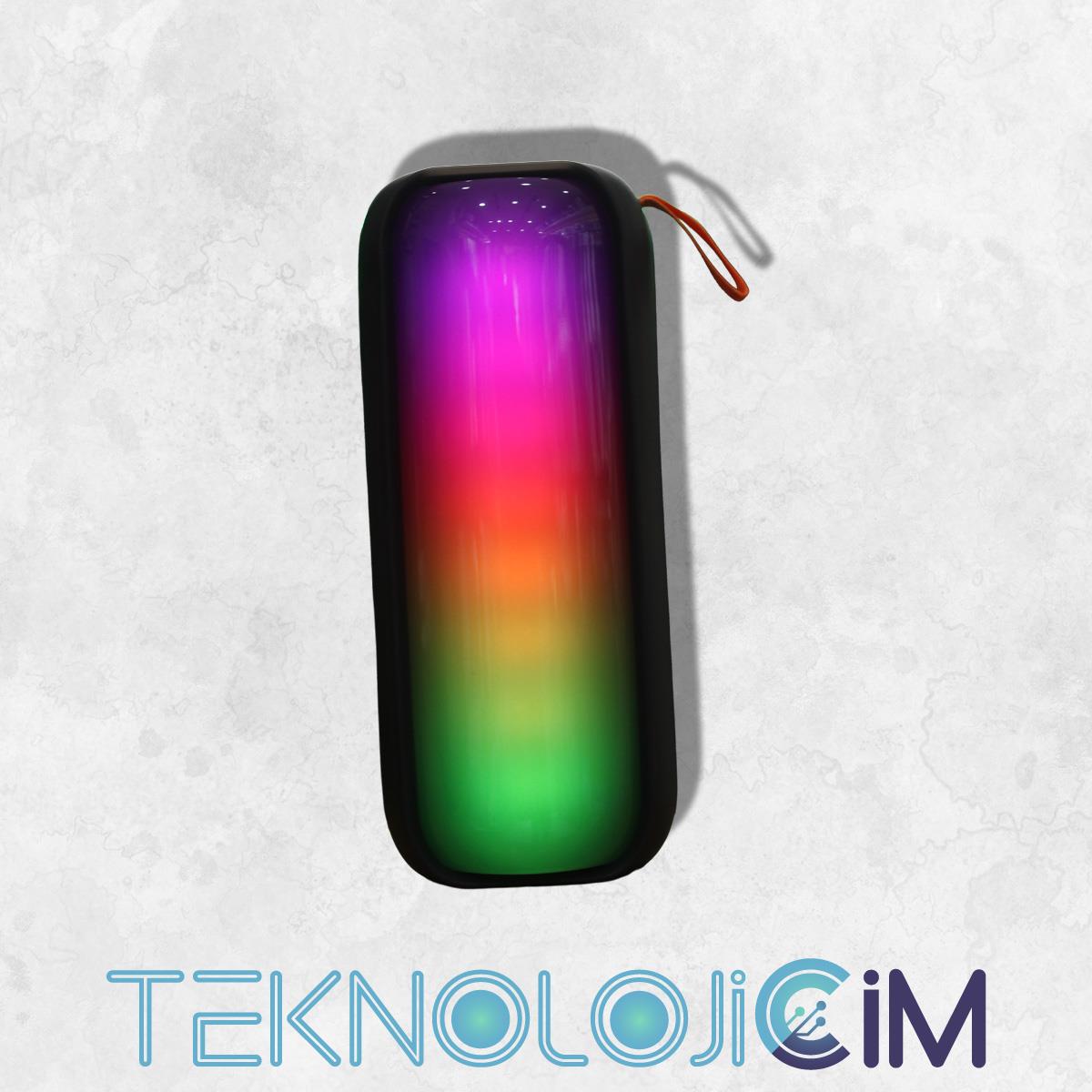 MS-2715BT RGB Işıklı Bluetooth Hoparlör – TWS Destekli Mobil Speaker (10W)