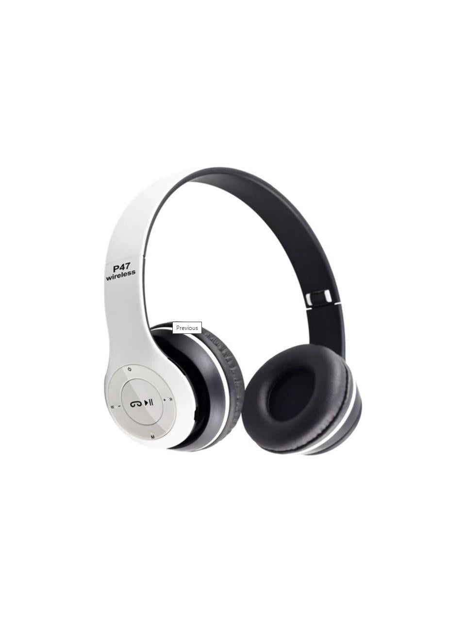 P47 Beyaz Renk Wireless Kulaklık
