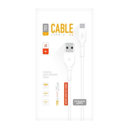 Powerway TY21 Type-C Kablo