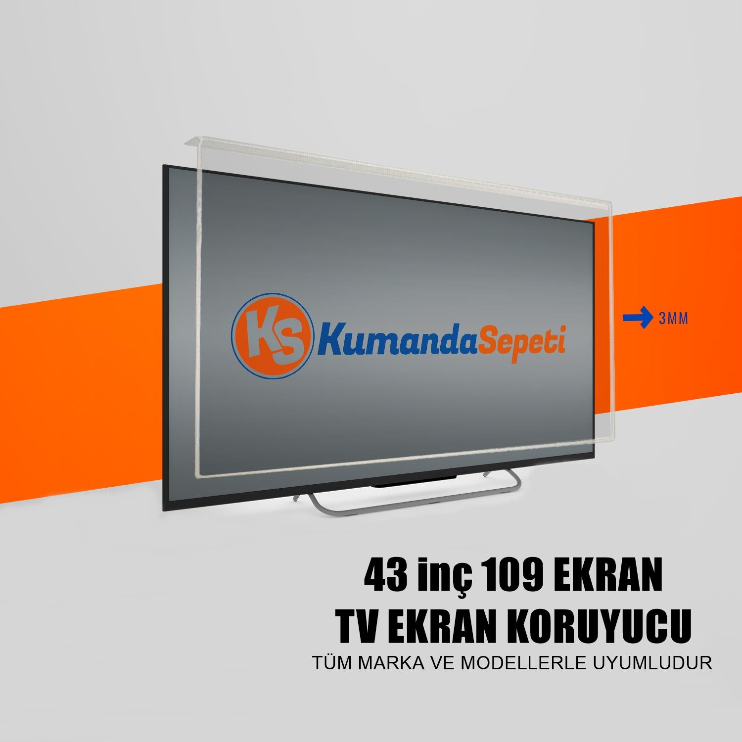 43 İNÇ 108 EKRAN TV EKRAN KORUYUCU