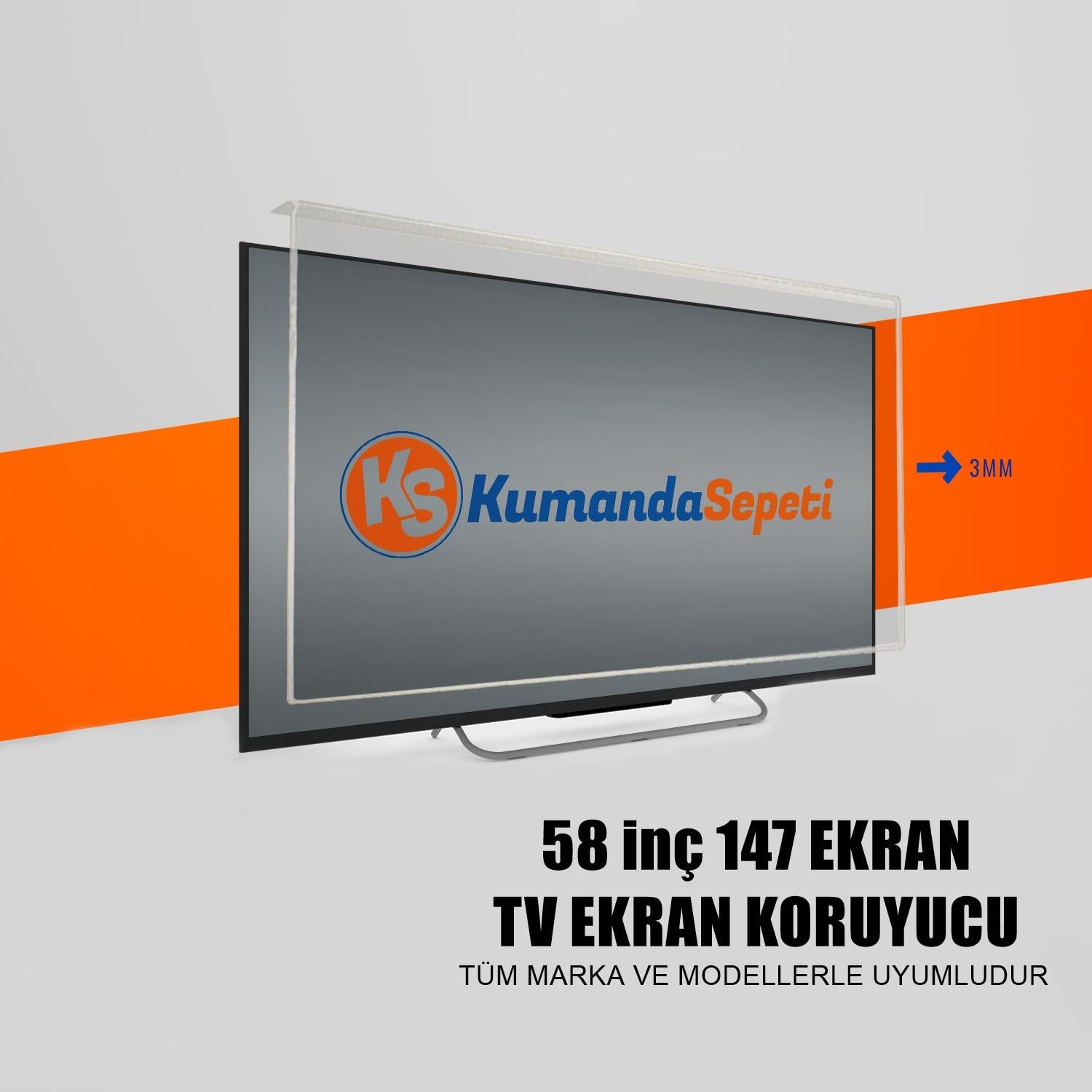 58 İNÇ 147 EKRAN TV EKRAN KORUYUCU