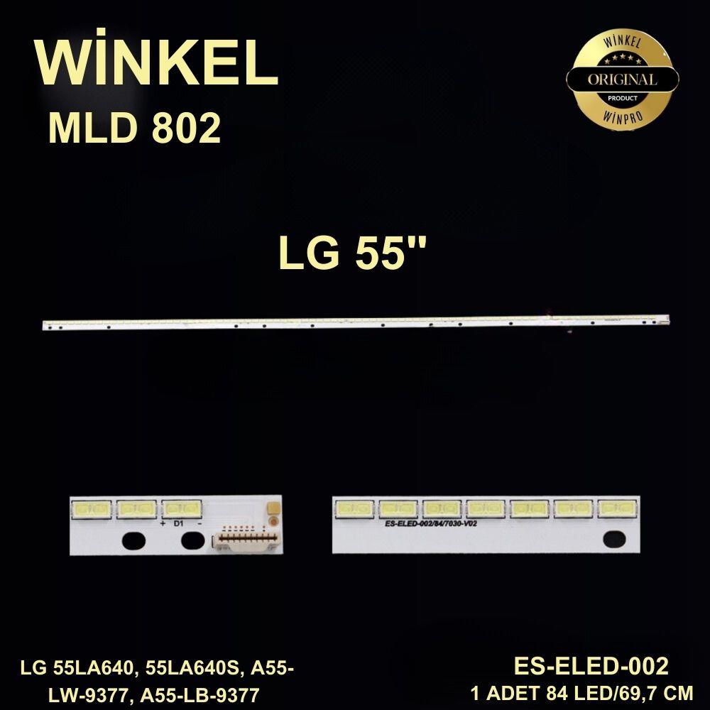 LG 7030 V13 EDGE 6920 0001C UZUNLUK= 69,7CM LED ADEDİ=84LED 55lv9377-55LA640 A55-LB-9377, 6922L-0061A, 6922L-0048A, 55