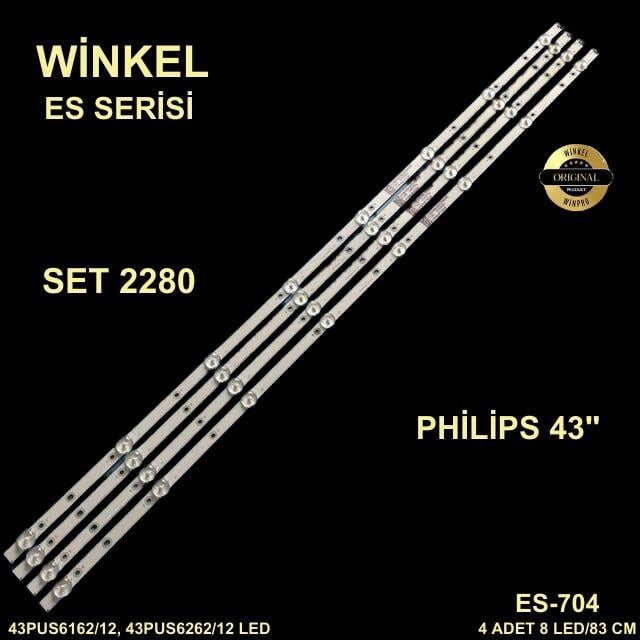 PHILIPS 43PUS7805/62, 43PUS7805/12, 43PUS7855/12, 210BZ08D0B33MBH03L, LB4310D V0_00, TPT430H3-QUBH10.K, TV LED BAR,ES-704