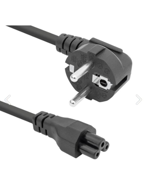 Televizyon-Notebook Laptop Şarj Adaptörü 3lü Yonca Lg-Epson-asus-acer-samsung Power Güç Kablosu 1.5m