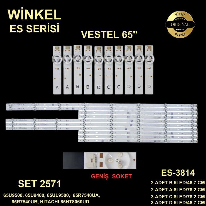 VESTEL65Q9900 TV LED BAR, REGAL 65R854UQ TV LED BAR, RF-CF650001AE30-0801, RF-CF650001CE30-0801, RF-CF650001DE30-0501, RF-CF650001BE30-0501,VESTEL, 65U9500