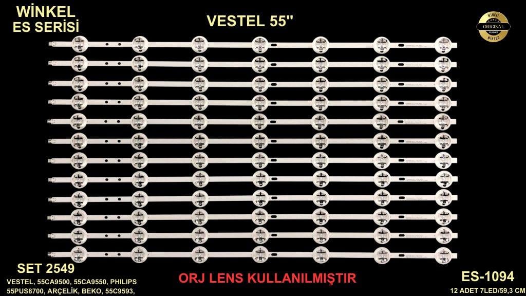 VESTELS55CA9500, 55CA9550, 55PUS8700/12, TX-55CRW434, Beko PAS000 B55C 9593 6S, Arçelik PAP000 A55C 9593 6S, Arçelik PFS000 A55C 9593 5S1,Beko PFT000 B55C 9593 5S1, Grundig PGG000 Fine Arts 55 FLX 9595 BP ,ES-1094
