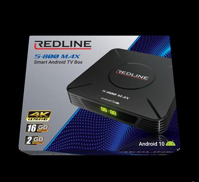 Redline  Android Box S800 Max 4 K Ultra Hd 