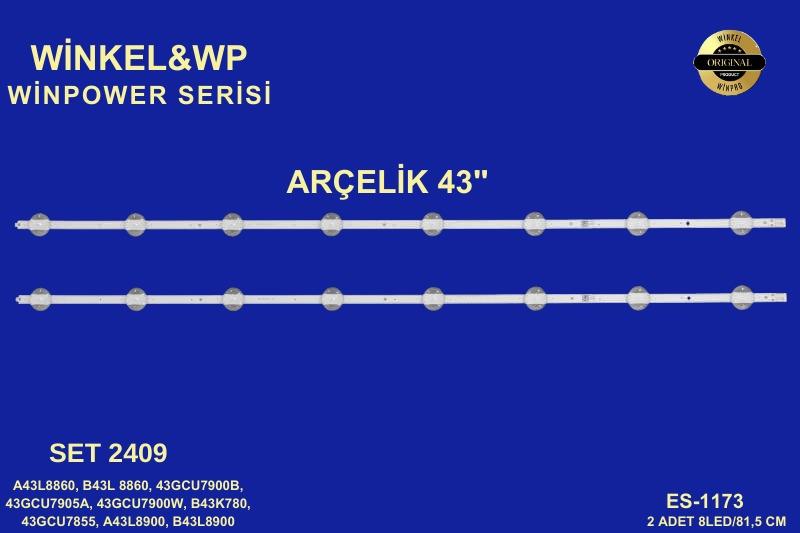 ARÇELİK A43L8860, B43L 8860, 43GCU7900B, 43GCU7905A, 43GCU7900W, B43K780, 43GCU7855, A43L8900, B43L8900,LCD1263 43GDU7900B, TORINO 43GDU7905B, 43GDU7810B , LED BAR , PANEL LEDLERİ , A43L 8860 5S , B43L 8860 5S , 43 GCU7900B , ROMA 43 GCU 7905A , 43 GCU 79