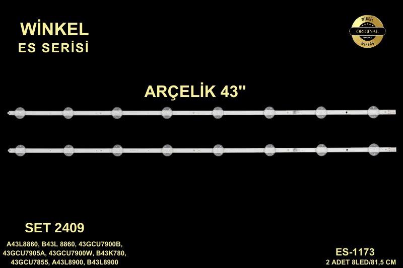 ARÇELİK A43L8860, B43L 8860, 43GCU7900B, 43GCU7905A, 43GCU7900W, B43K780, 43GCU7855, A43L8900, B43L8900,LCD1263 43GDU7900B, TORINO 43GDU7905B, 43GDU7810B , LED BAR , PANEL LEDLERİ , A43L 8860 5S , B43L 8860 5S , 43 GCU7900B , ROMA 43 GCU 7905A , 
