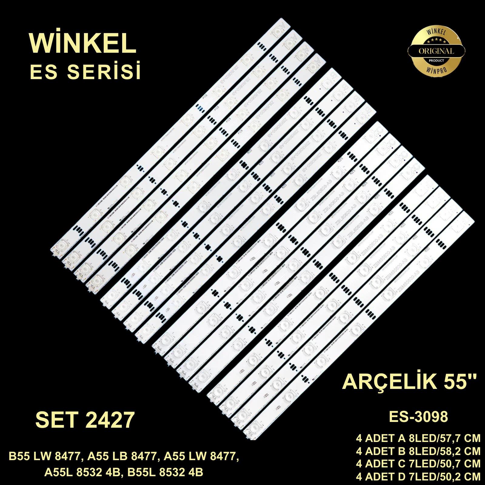 ARÇELİK B55 LW 8477, A55 LB 8477, A55 LW 8477, A55L 8532 4B, B55L 8532 4B, LSC5500FJ03-001,55VLE820BL 8471BL 8510SL 55VLX7070 / 55VLX7850 / 55VLX8590 ES-3098 ES 3098,ARÇELİK A55L 8532 4B A55 LB 8477 A55 LW 8477 A55 LB 9486 *BEKO B55L 9562 5B B55 LW 8477 *