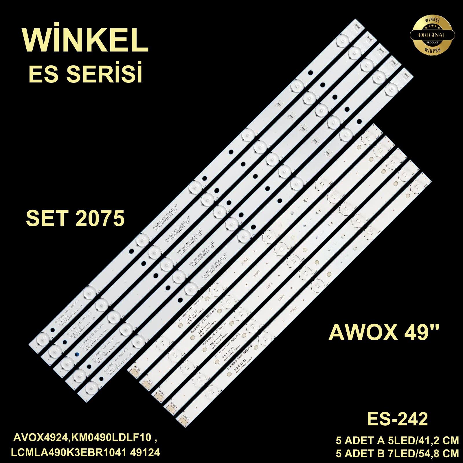 AVOX 4924,KM0490LDLF10 , LCMLA490K3EBR1041 49124 DLED49HD KM0490LDLF10 ,49 5+7 B:DLED49HD 5X12 0002.A-1 AX049LD5851,WN049LD5851 35056 35050 LCD1015 LCD1016 1015 1016 ES-242 GEN-242 SET-0242 GEN242 SET0242 STL0404 0404
