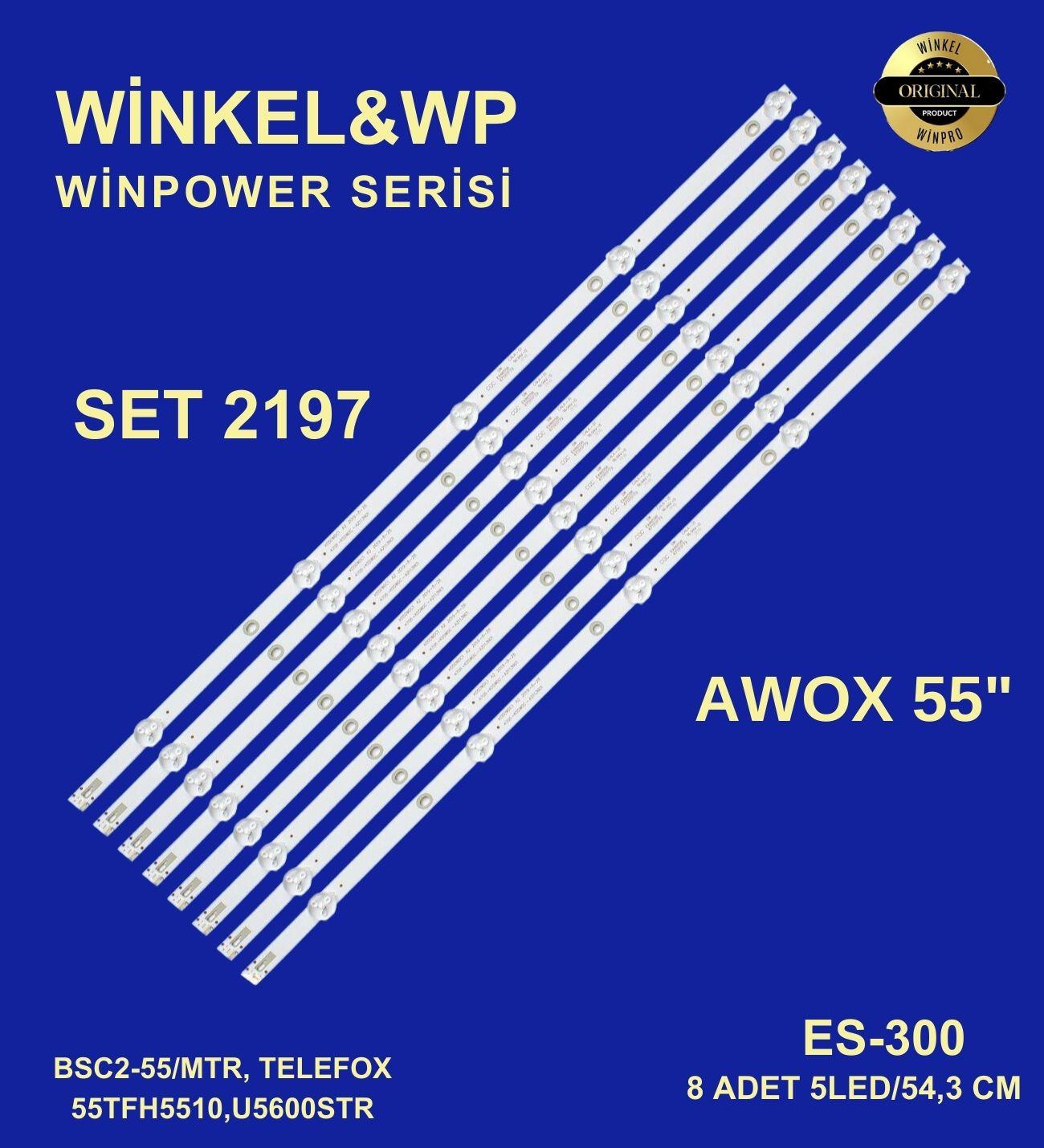 AWOX 55H1800 55SA1200 55PUF6022/T3 - BSC2-55/MTR, TELEFOX 55TFH5510,U5600STR 36191 ES-300 SET-0300 GEN-300 GEN300 SET300 55TFH5510 LCD1203,FS5001,55DS7700, BSC2-U55/MTR