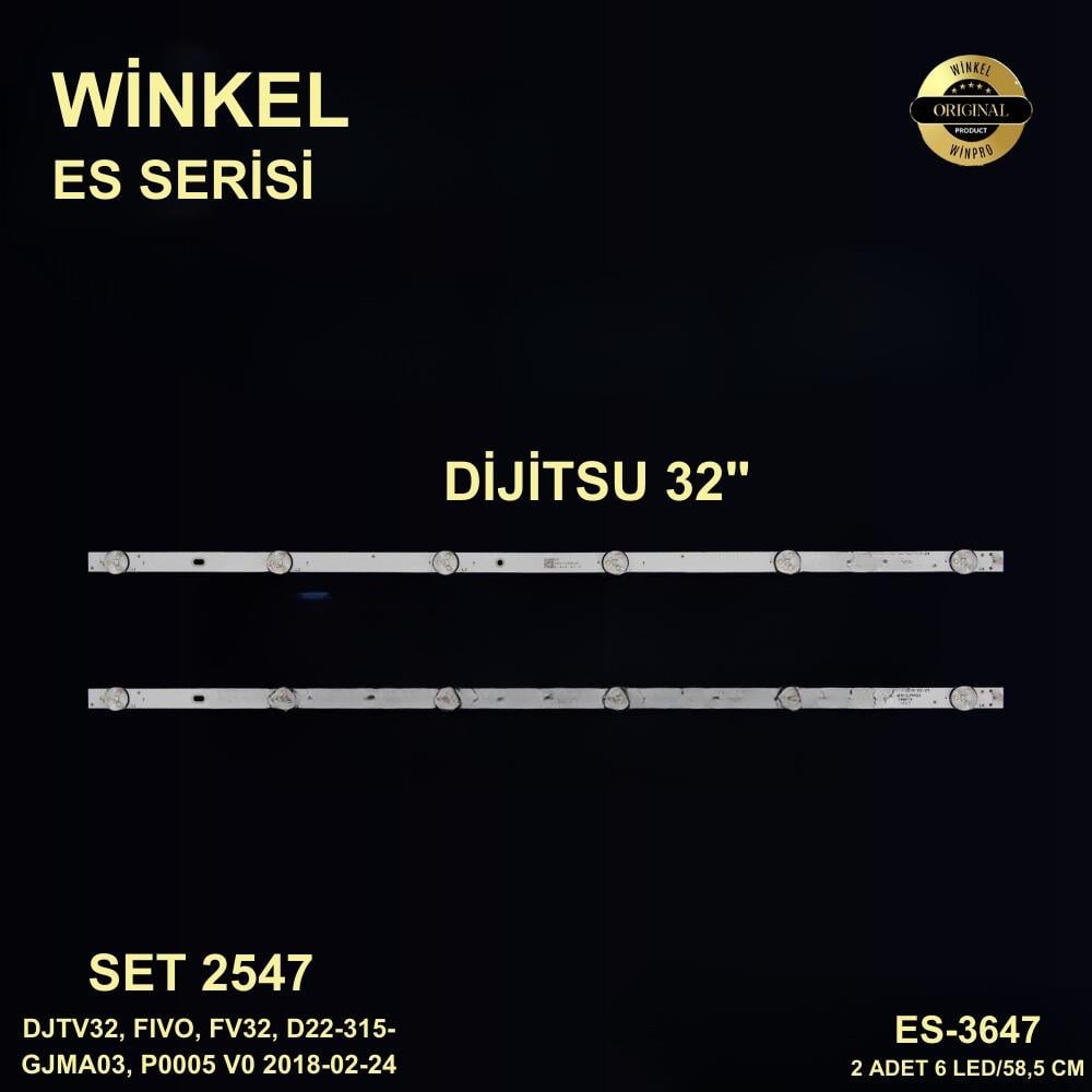 dijitsu, DJTV32, FIVO, FV32, ES-3647