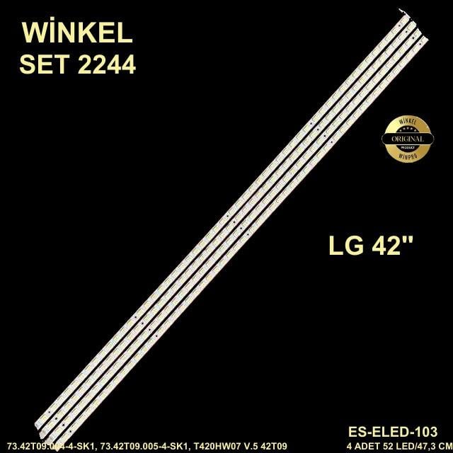 LG 42T09-05B 42LE4500 42LE5300-ZA 73.42T09.004-4-SK1, 73.42T09.005-4-SK1, T420HW07 V.5 LG 42LE4500 LED BAR , LG 42LE5300 LED BAR 73.42T09.004-4-SK1, 73.42T09.005-4-SK1, T420HW07 V.5 42T09 LED BAR 4ADET TAKIM , SANYO LE 42R40HWM LED BAR TX-L42D25E,ES-ELED-