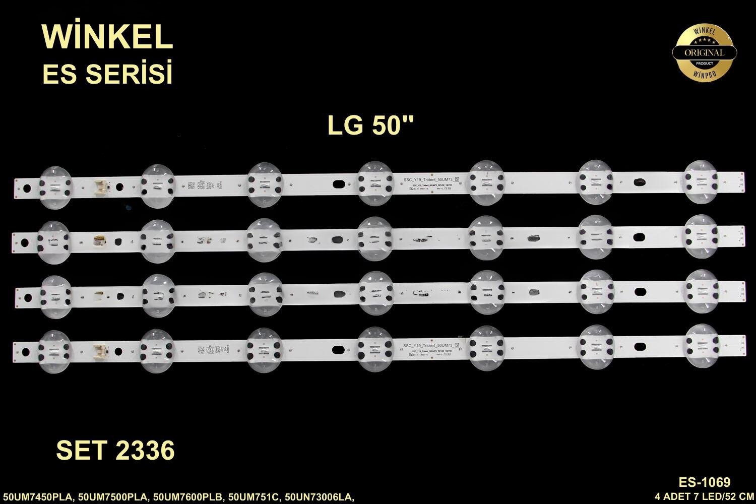 LG 50UM7450PLA, 50UM7500PLA, 50UM7600PLB, 50UM751C, 50UN73006LA, 50UN74006LB, 50NANO796, 50UN81006LB, 50UM7300 LED BAR, SSC_Y19_Trident_50UM73 ES-1069,55UM8100
