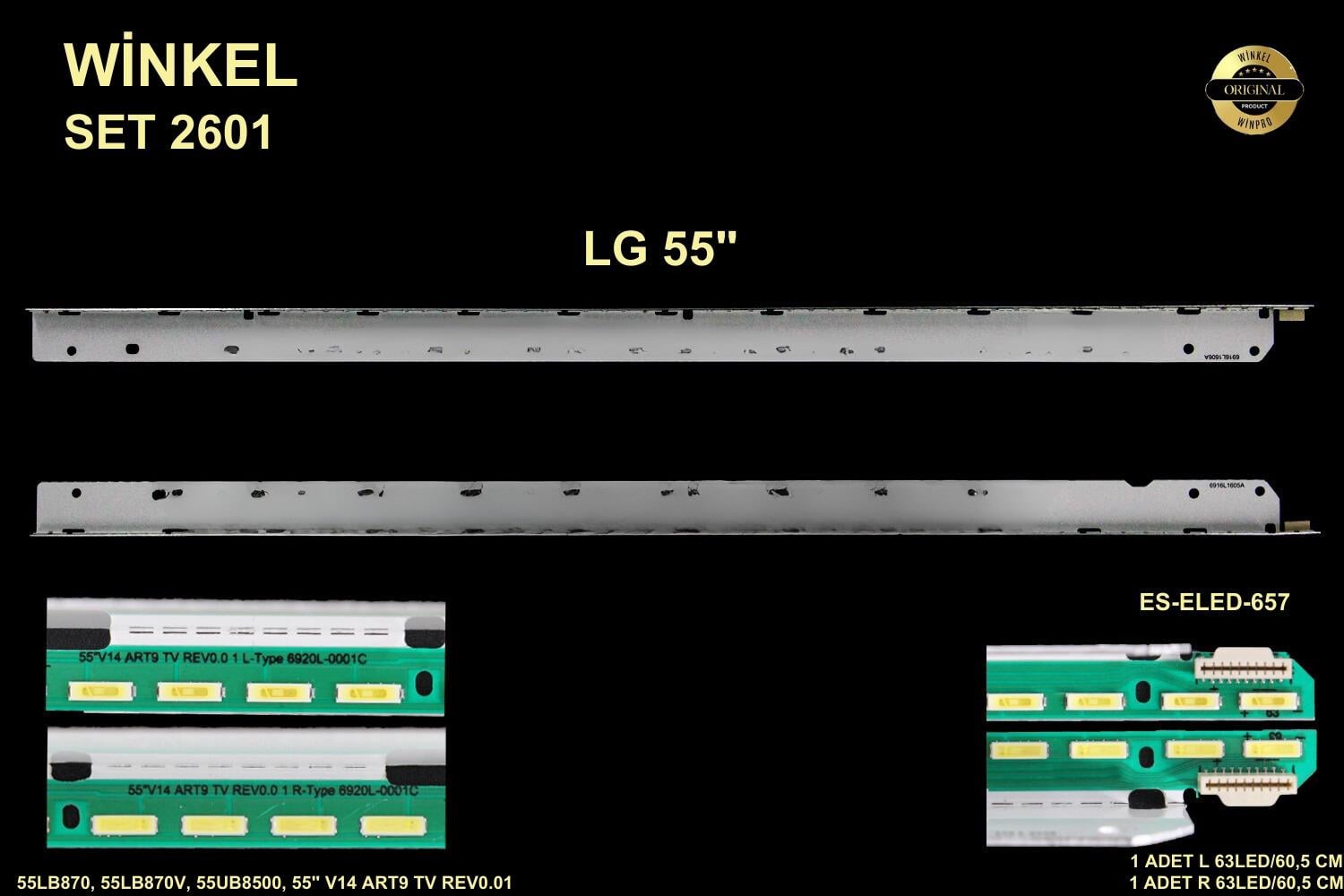 LG 55LA9650, LG 55LA965V, LG 55UB950V, LED BAR, Backlight Strips , 55-US-9498 LED BAR , 6922L-0087A, 6916L1745A, 6916L1746A, 6900L-0691C, LC550EQD-FGF2, LC550EQD-FGF4, 6900L-0691D, BEKO B55-US-9498, LG 55LA9650 ES-ELED-683