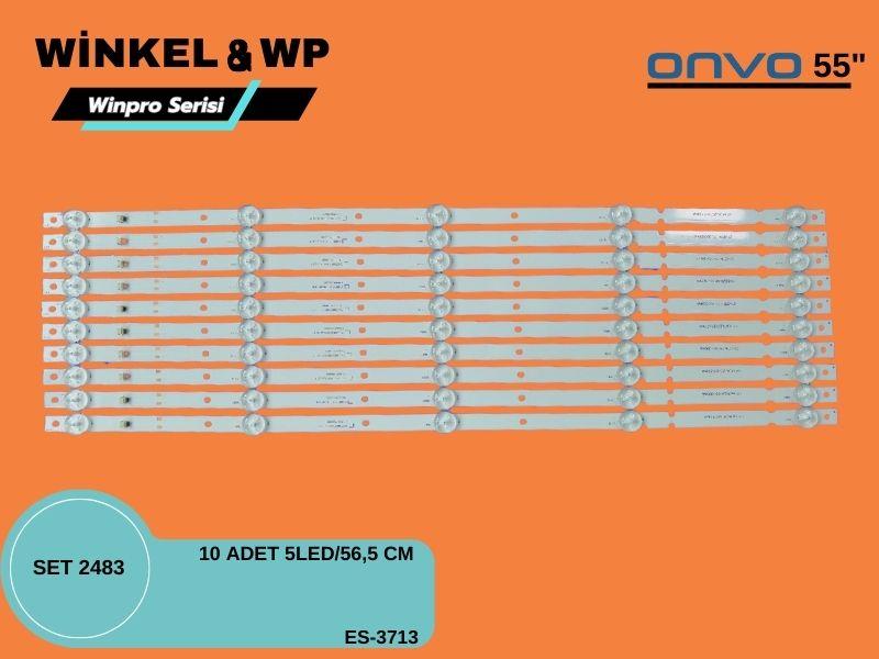 ONVO OV55350, MORİO MR55850 LED BAR, CY55D05-ZC62AG-02, 303CY550033, CY-55DN-2W-33V-33MA, HV550QUB-F84 ES-3713