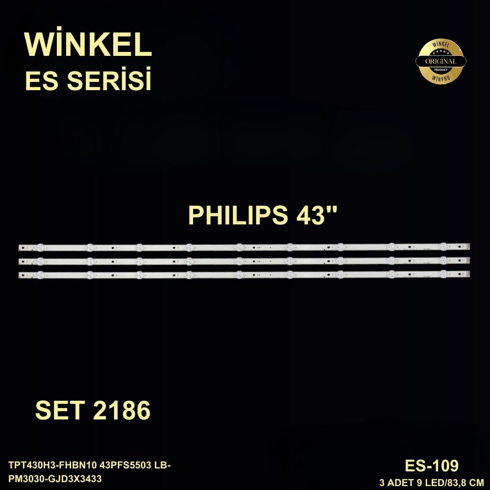 PHILIPS 43PFS5803/12 LED BAR , PHILIPS 43PFS5503/12 LED BAR, LB-PM3030-GJD3X3433X9AQH2-Y , TPT430H3-FHBN10 43PFS5503 LB-PM3030-GJD3X3433 LCD484 484 ES-109 GEN-109 SET-0109 SET0109 GEN109 STL1410T 1410T,43PFS5505