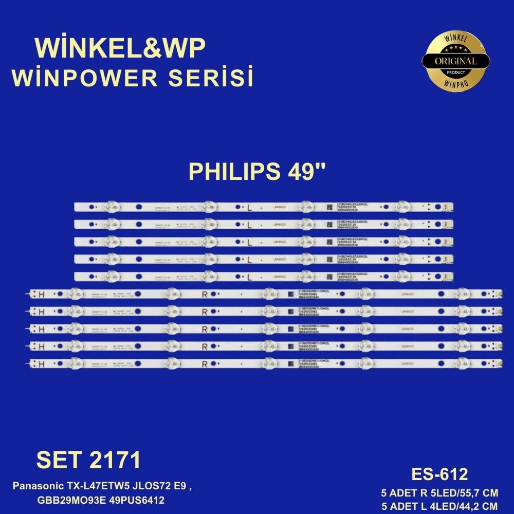 PHILIPS ES-612 SET-0612 GEN-612 SET0612 GEN612,49PUS7503,49PUS6262,49PUS7503/12, 49PUS7503/62, 49PUS6412/12, 49PUS6162/12, 49PUS6262/12, 49PUS6162/12, 49PUS6482/12, 49PUS7002/62,
