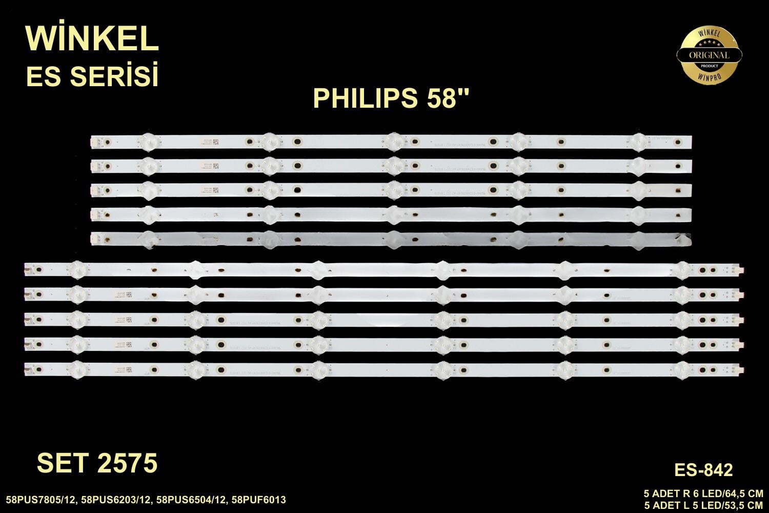 PHILIPS58PUS7805/12, 58PUS6203/12, 58PUS6504/12, 58PUF6013, ES-842