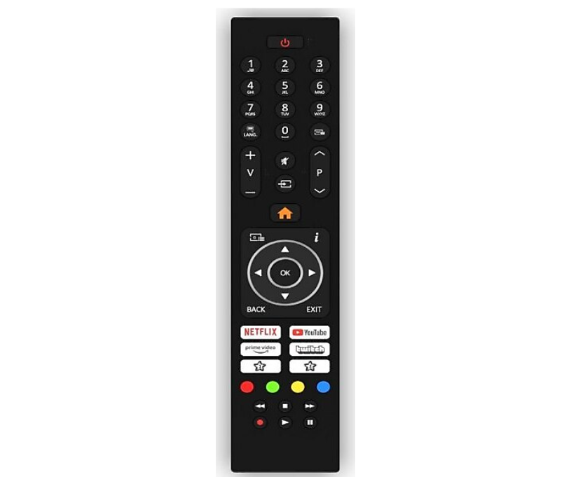 Regal 49R7540U Android Tv Kumanda-Mikrofonsuz